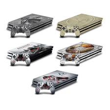 ASSASSIN'S CREED BROTHERHOOD GRAPHICS VINYL SKIN DECAL FOR SONY PS4 PRO BUNDLE