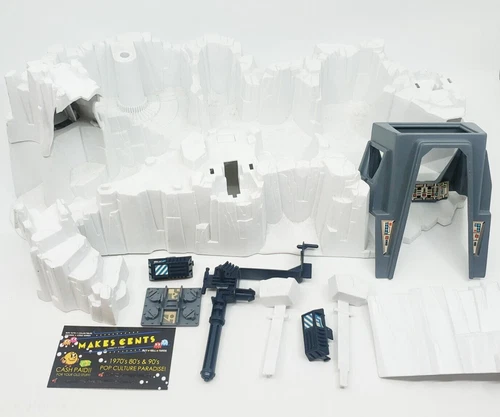 1980 Vintage Kenner Star Wars Hoth Imperial Attack Base Playset Part Lot