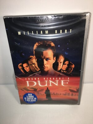 DUNE Sci-Fy Mini Series DVD 2-Discs RARE OOP William Hurt