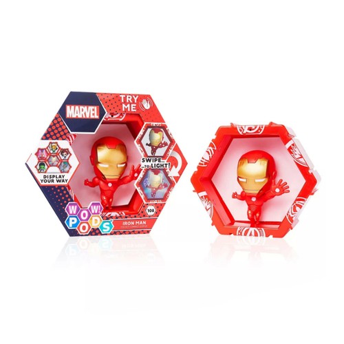 WOW ! POD MARVEL IRON MAN 108 SERIES 1 SWIPE TO LIGHT - Picture 3 of 5