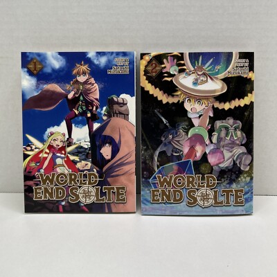 World End Solte Manga English Set Of 2 Volumes - Vol. 1 & 2! NEW