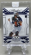 Yainer Diaz 2023 Panini Flawless #13 Sapphire Dual Gems RC Rookie 07/15! Astros