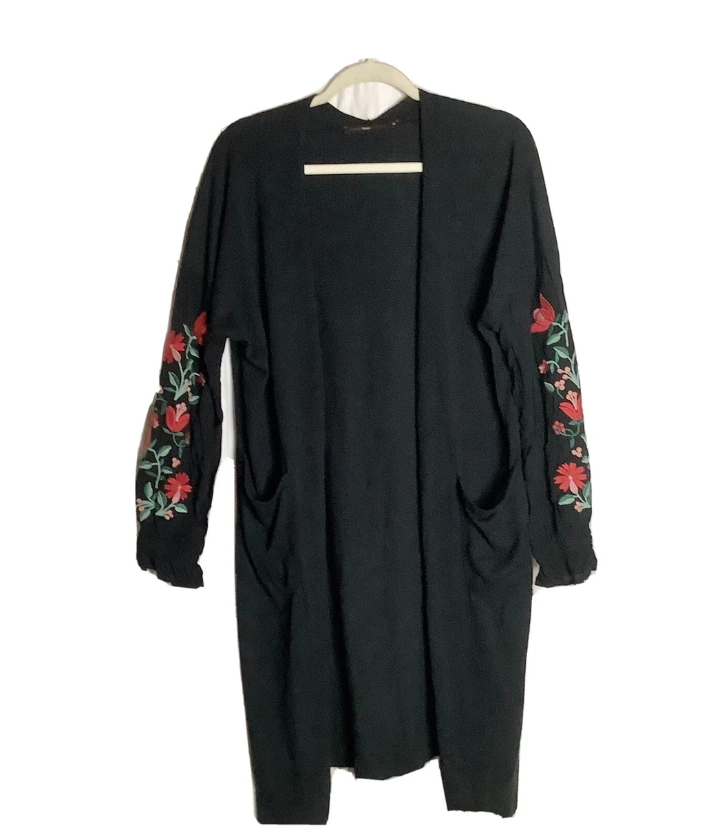 Floral store duster cardigan