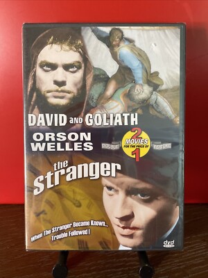 David And Goliath  The Stranger DVD ORSEN WELLS==NEW SEALED FAST FREE SHIPPING=