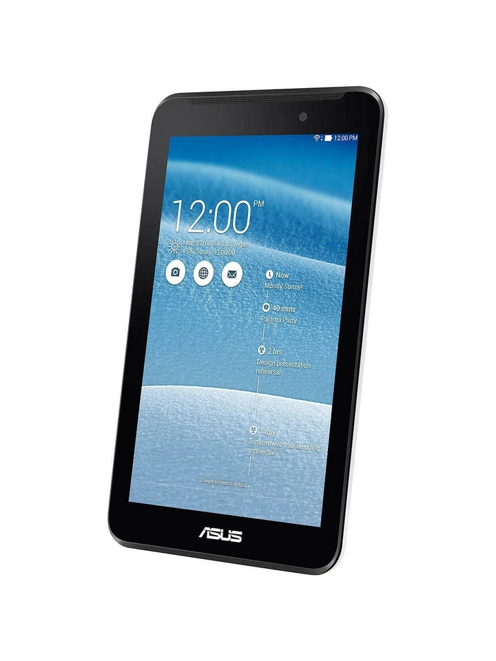 Asus Memo Pad 7 ME170C 7" Black White Back Android Tablet 1gb Ram 8gb Hdd - Image 2 of 4