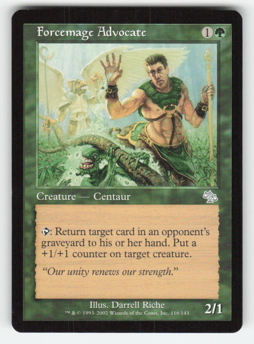 FORCEMAGE ADVOCATE 116 UC NEAR MINT