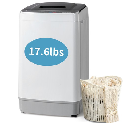 #ad #ad ZOKOP 17.6lbs Full Auto 280W Washing Machine Clothing Apartment Electric $175.95