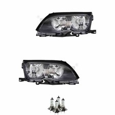 Scheinwerfer Set Titanium H7/H7 für BMW 3er Touring E46 inkl. Osram Lampen