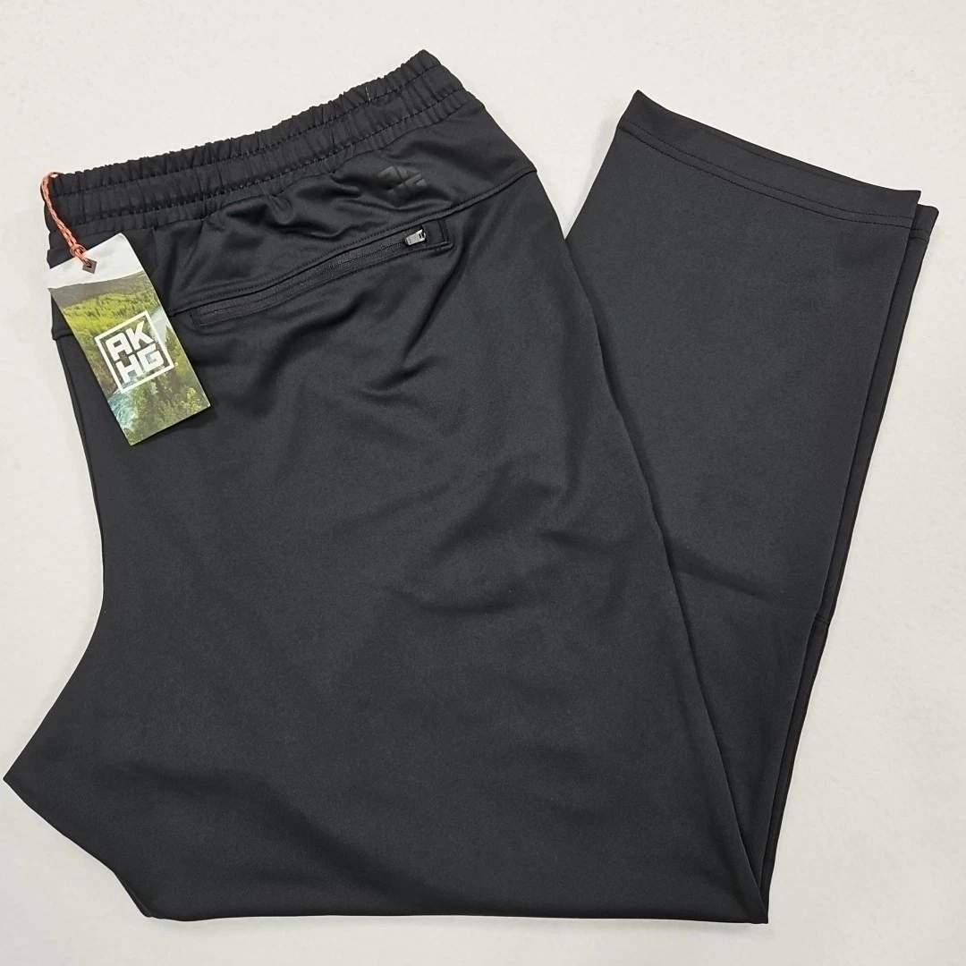 Alaskan Hardgear Wanderwear Performance Pants 2XL x 32 Black Stretch Athletic
