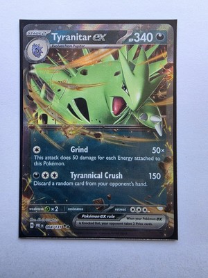 Tyranitar ex 064/131 Sv: Prismatic Evolutions Holo | eBay