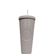 Starbucks Bling 24oz Venti vaso frío vaso plástico doble pared y pajita reutilizable