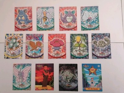 Pokemon Sammelkarten Set / Topps Trading Cards 13 Stück Vintage 1999