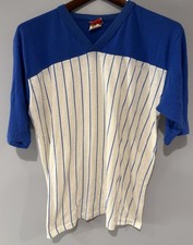 Vintage Season Pass Single Stitch Baseball Shirt Large Thin Made In USA 50/50