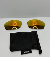 Genuine OAKLEY Half Jacket 1.0 Fire Iridium OEM LENSES
