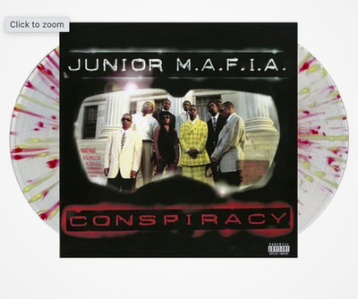 Junior M.A.F.I.A - Conspiracy, Vinyl 2025 Reissue Coloured LP,  New & Sealed!