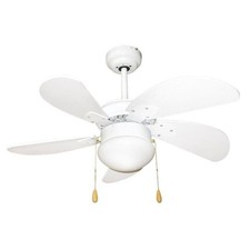 ZEPHIR VENTILATORE DA SOFFITTO 76 CM 5 PALE CON LUCE BIANCO