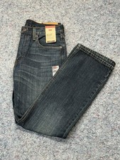 Jeans Levi’s 527 Para Hombre 32x30 Azul Slim Bootcut Denim Vaquero Western Rodeo NUEVO