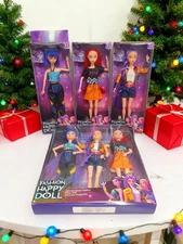 3pcs Set Cosplay Kpop Demon Hunters Dolls Collectible Figure Toys Christmas Gift