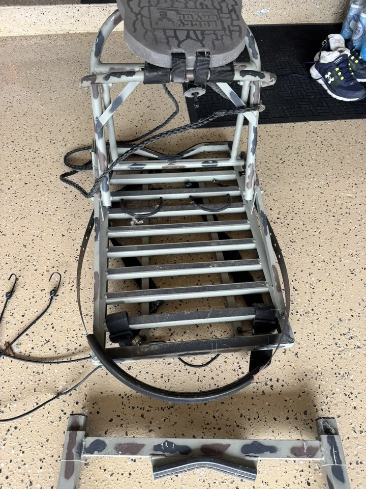 Escalador con soporte para árbol de escalada Loggy Bayou - con asiento acolchado para escalada - Bonito L@@K Foto 3 de 4