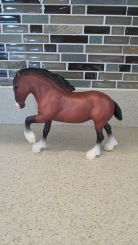 Breyer Retired #1604 Clydesdale (1999-2003) Paddock Pals-NICE-w/ Stable Blanket