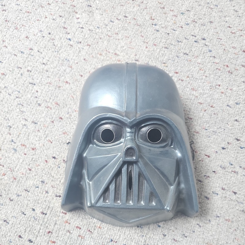 Vintage 1977 Ben Cooper Star Wars Darth Vader Mask Halloween