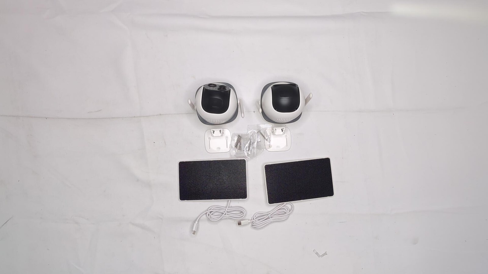 Wireless Outdoor-2k Dual Lens Home Security 2 Pack
