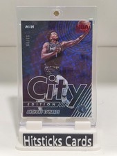 2021-12 Panini Hoops Basketball Anthony Edwards City Edition /99