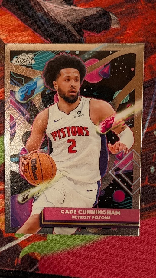 2025-26 Topps Chrome Cosmic Basketball Cade Cunningham #137 PISTONS
