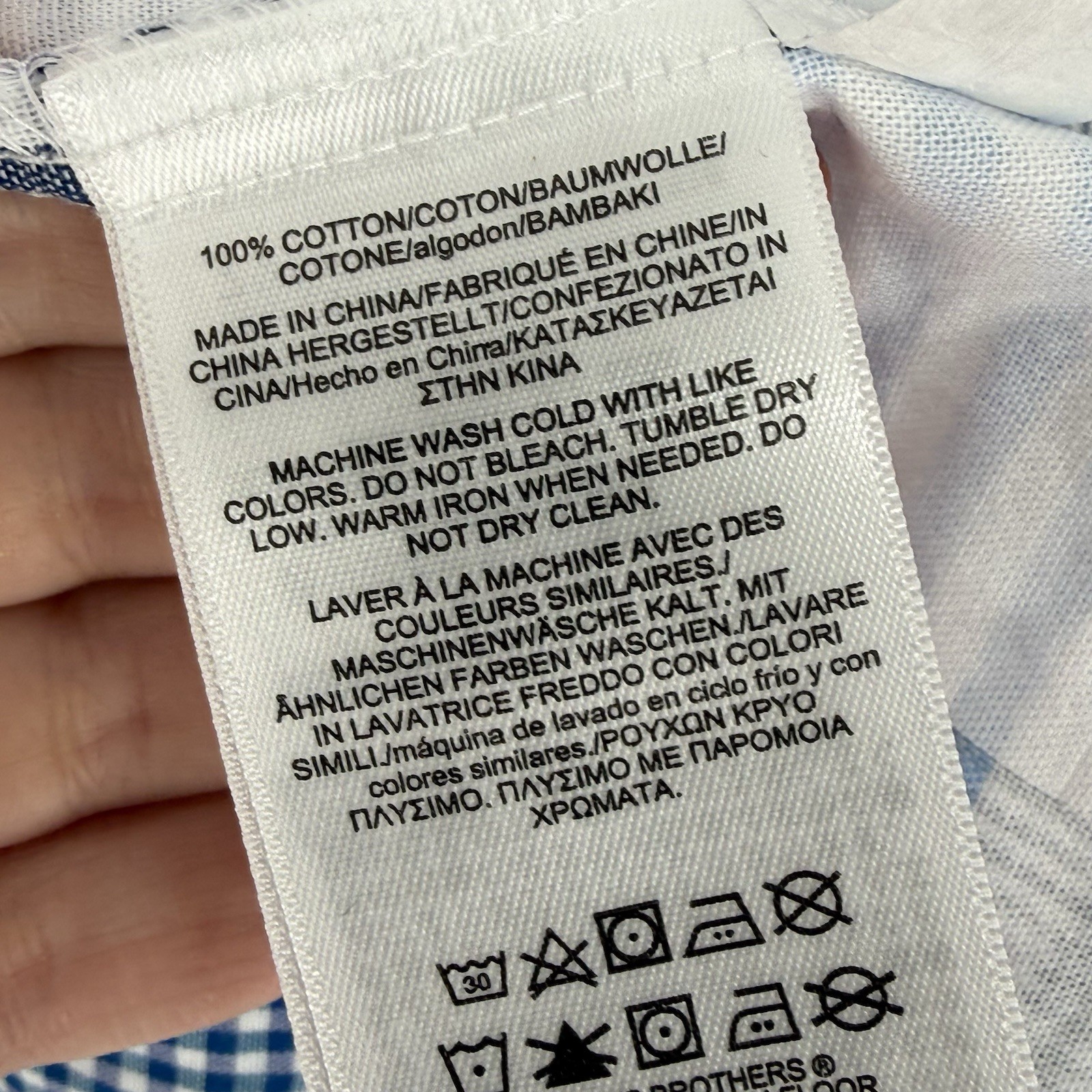 Brooks Brothers Multicolor Patchwork Long Sleeve … - image 4