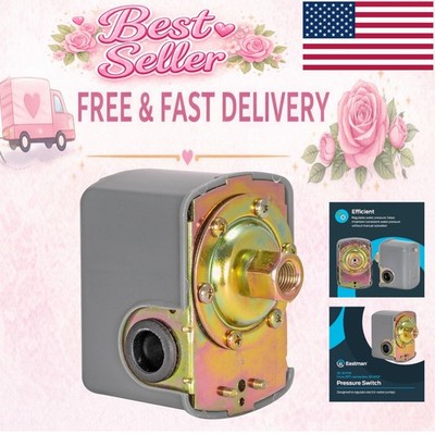 Compact 30-50 PSI Pressure Switch for Reliable Water Pump Control -  Certified