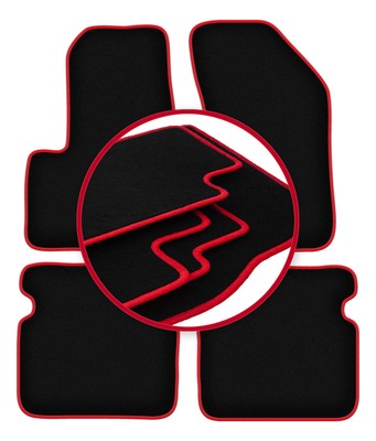 Fußmatten Automatten Velours Passform für Dodge Avenger 2007-2015 4-tlg