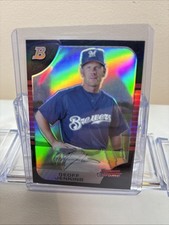 2005 Bowman Geoff Jenkins Milwaukee Brewers #96 Refractor Rare