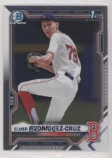 2021 Bowman Draft Chrome Elmer Rodriguez-Cruz #BDC-37 0s8b