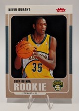 2007-08 Fleer - 2007-08 NBA Rookie Kevin Durant #212 (RC)