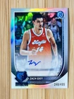 Zach Edey 2025-26 Bowman Chrome Auto /499 Refractor Grizzlies BCA-ZE Basketball
