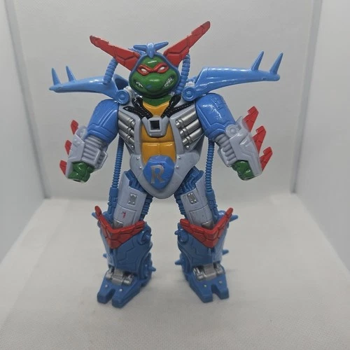 Vintage TMNT Cyber Samurai Raph Raphael Teenage Mutant Ninja Turtles 1994 Figure