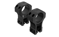 Monstrum Dovetail 11 mm / 3/8 inch Scope Rings High Profile with Black