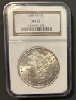 1883 Carson City Morgan Silver Dollar MS63 NGC 3247902-025