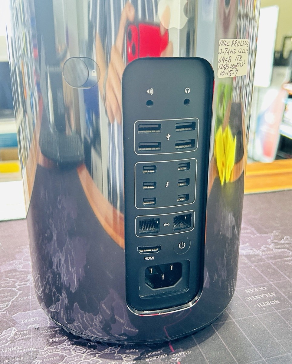 APPLE MACPRO Late 2013 12 CORE 64GB 1TB SSD AMD FirePro D700
