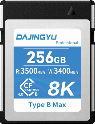 256GB CFexpress 4.0 Type B Memory Card for 8K RAW Video Photo Recording Nikon
