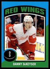 2014-15 O-Pee-Chee Stickers Danny DeKeyser Detroit Red Wings #ST-26
