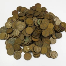 1920-1929 PDS Lincoln Wheat Cent Roll 50 Coins
