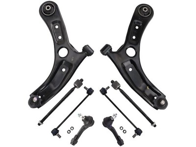 Front Control Arm Ball Joint Tie Rod and Sway Bar Link Kit For Kia Rio DY521HD