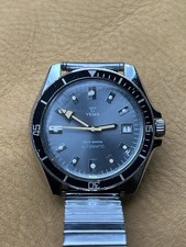 Montre de plongée ancienne automatique homme YEMA SOUS-MARINE chromée FE 4611