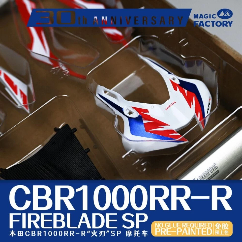 1/9 Modello HONDA CBR1000 RR- R Fireblade Precolorato 30° Anniversario - Magic F - Immagine 2 di 4