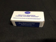 Creative Memories Custom Cutting System Blade Cartridges Blue 2 Pack
