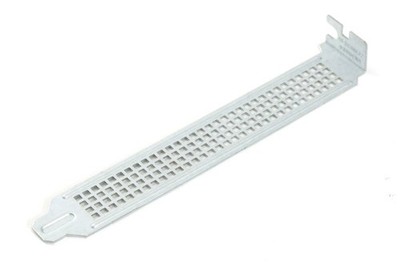 Supermicro perforated PCI Slot Blank Bracket Blende Blech gelocht Lüftungslöcher