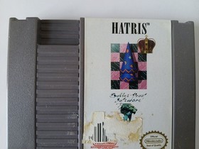 Hatris ( Nintendo Entertainment System,  NES) Cartridge - Tested