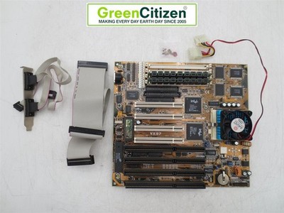 ASUS VX97 Rev 1.01 Socket 7 Baby AT Motherboard Pentium-MMX 233MHz 64MB RAM 