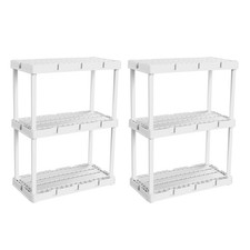 Gracious Living Knect A Shelf 3 Shelf Interlo...